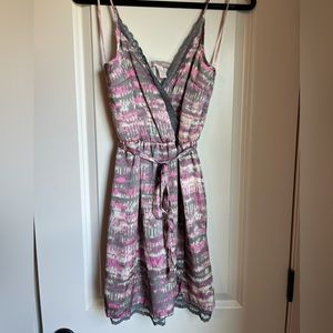 Forever 21 printed slip dress